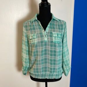 DNA Couture - Green/ White Plaid